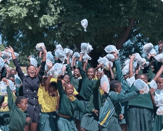 Children in uniforms